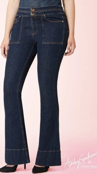 ashley graham marina rinaldi jeans